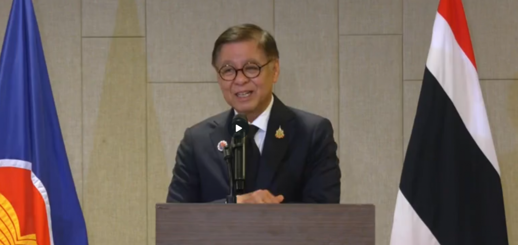 Thailands Außenminister zur Lage